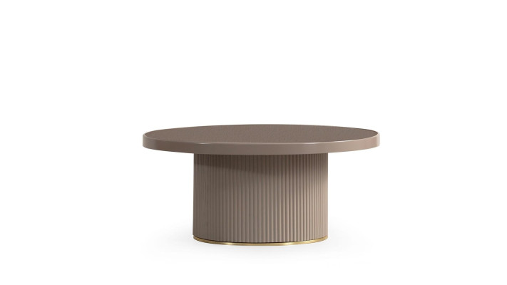 Dizajnerska lesena kavna miza