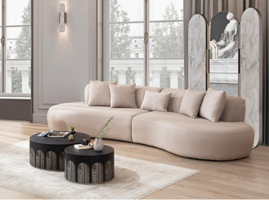 5-dielna súprava pohovky do obývačky