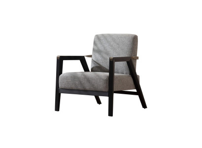 Tvarovaný relaxačný stolič pre luxusný nábytok v obývacej izbe