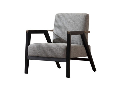 Tvarovaný relaxačný stolič pre luxusný nábytok v obývacej izbe