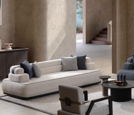 Pohovková sedačka s čalúnením 255cm