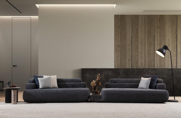 Moderná trojsedacia pohovka do obývačky s pohodlným čalúnením