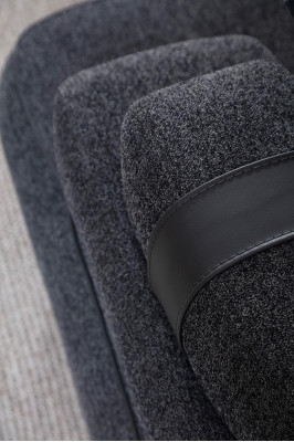 Moderná trojsedacia pohovka do obývačky s pohodlným čalúnením