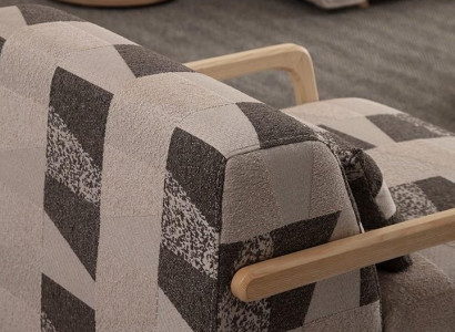 Kreslo s relaxačným dizajnom