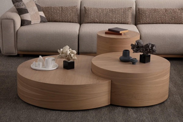 Kompletný 4-dielny rohový gauč