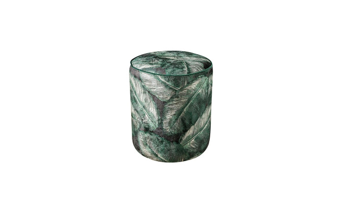 Lounge pouf za noge okrogel pouf