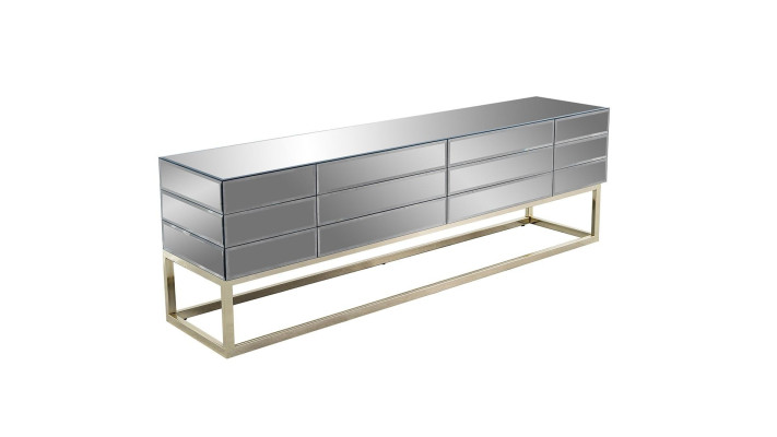 Moderné luxusné drevené TV nábytok