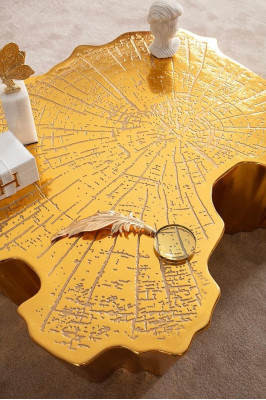 Obložen kavni mizica akcentna mizica za dnevno sobo