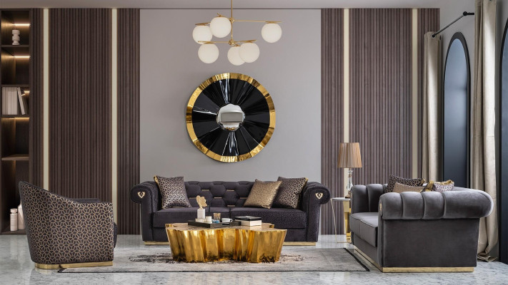 4-dielna súprava nábytku do obývacej izby