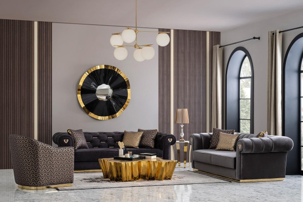 4-dielna súprava nábytku do obývacej izby