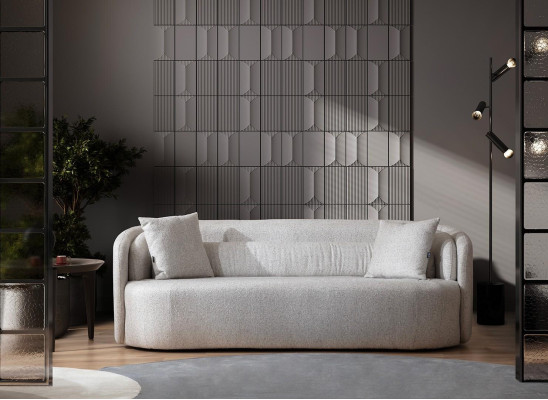 220 cm trojmiestny gauč s čalúnením