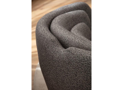 Kruhové relaxačné klubové kreslo individuálny nábytok na odpočinok