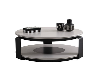 Moderný drevený kávový stolík s kovom pre vašu novú obývačku