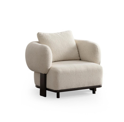 Moderný luxusný kožený kreslo