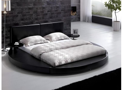 Luxusná hotelová postieľka v čiernej farbe pre tínedžerskú izbu