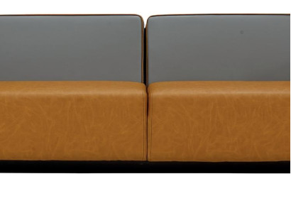 Luxusná kožená sedacia súprava, čalúnená 2-sedačka, luxusný dizajn do obývacej izby