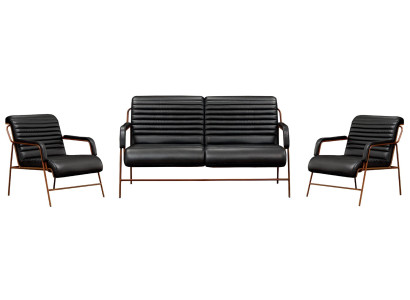 3+1+1 sedací súprava s čalúnením pre luxusné obývacie izby