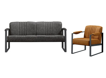 Kompletný obývací zostava 3+1 sedadiel moderný luxusný stôl