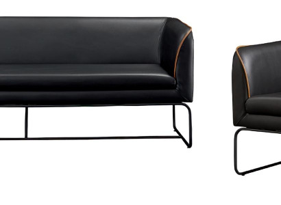 Prijímací gauč pre konferenčné miestnosti a kancelárie 3+1