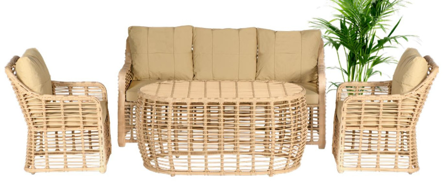 Záhradná sedacia súprava pohovka stôl kreslo veranda sedacie skupiny moderná luxusná nová