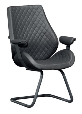 Drevená kancelárska stolička na štúdium, Chesterfield stolička, otočná, na konferenciu