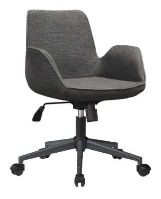 Drevená kancelárska stolička na pracovisko, Chesterfield stolička, hnedý nábytok, moderný, nový