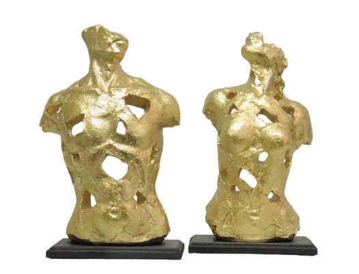 Abstraktná dekoratívna socha 40 cm moderná socha