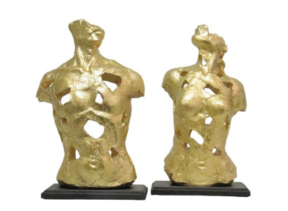 Abstraktná dekoratívna socha 40 cm moderná socha