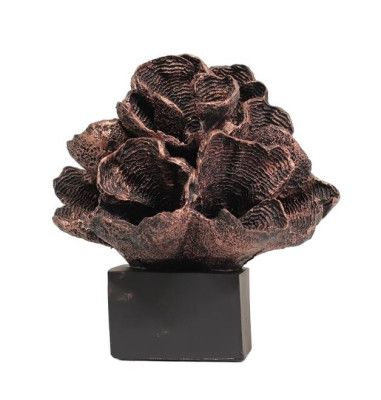 Figurínska socha dekorácia dizajn koralová ny