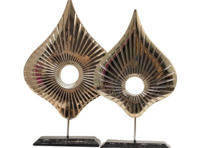 Dizajnerský set soch Ellipses 33 cm výška nová dekorácia