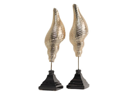 Dekoratívny set mušľových sôch 28cm