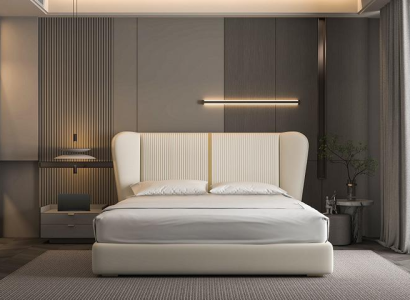 Posteľ z moderného textilu