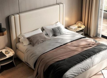 Posteľ v modernom a luxusnom dizajne