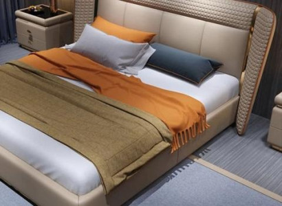 Moderná čalúnená posteľ