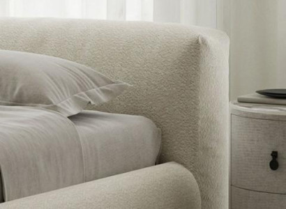 Elegantná sivá posteľná zábrana s moderným dizajnom