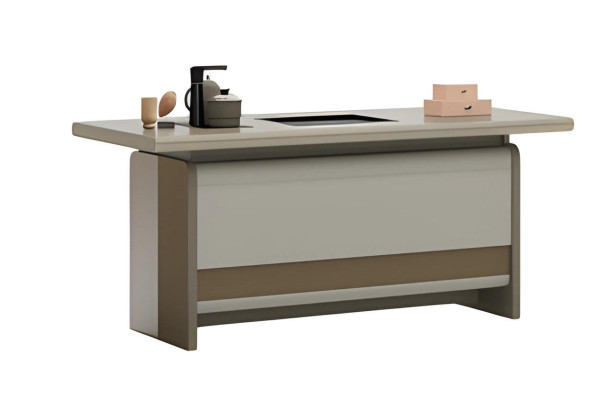 Moderný stôl s praktickým úložným priestorom a elegantným dizajnom