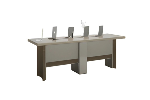 Moderná sivá konferenčná miza