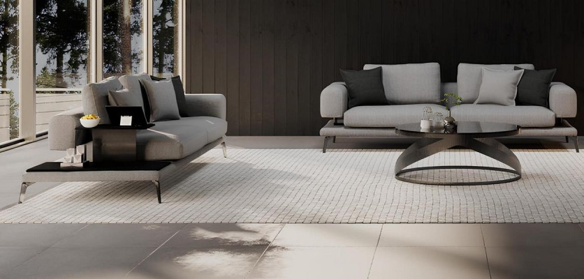 Moderný a elegantný pohovka do obývačky