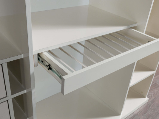 Moderná a luxusná sklenená skriňa, 234 cm