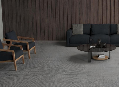 Sofa s tromi sedadlami s pohodlnými a estetickými chaise longues - na každodenné použitie