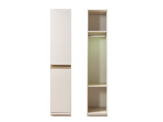 Prispôsobiteľná skriňa na 41 cm. Praktický dizajn do spálne