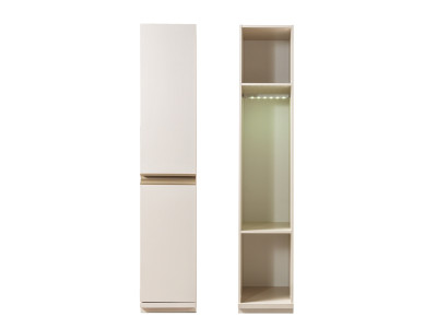 Prispôsobiteľná skriňa na 41 cm. Praktický dizajn do spálne