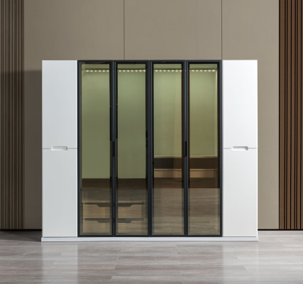 Moderná skriňa na 255 cm