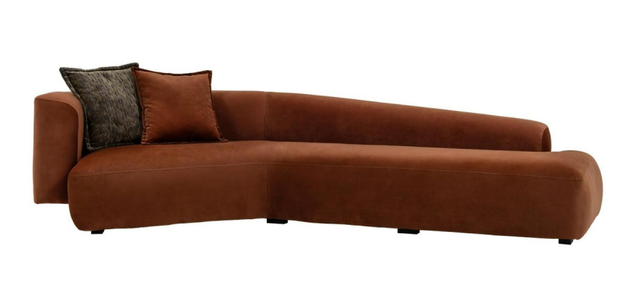 Mäkká dekoratívna pohovka