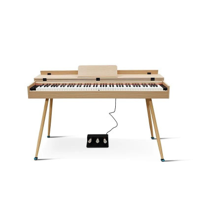 Digitálny klavír v béžovej farbe pre dom