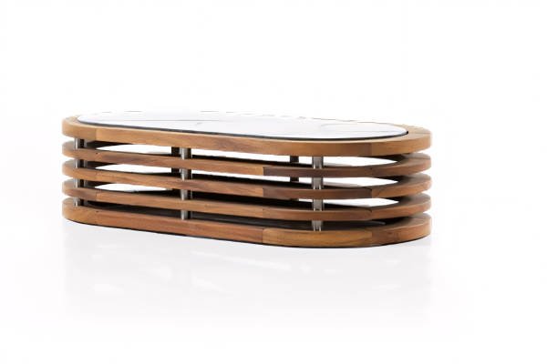 Živahna vzorčasta miza za kavo za váš dom