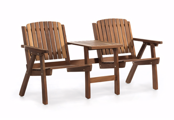 Riešenie lavice pre pohodlie doma a na záhrade