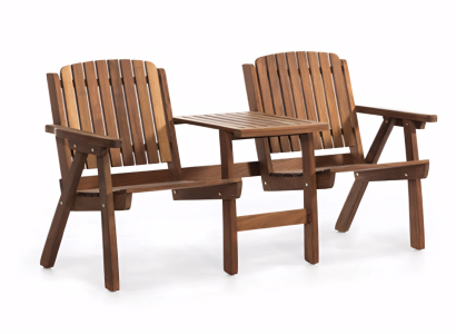 Riešenie lavice pre pohodlie doma a na záhrade