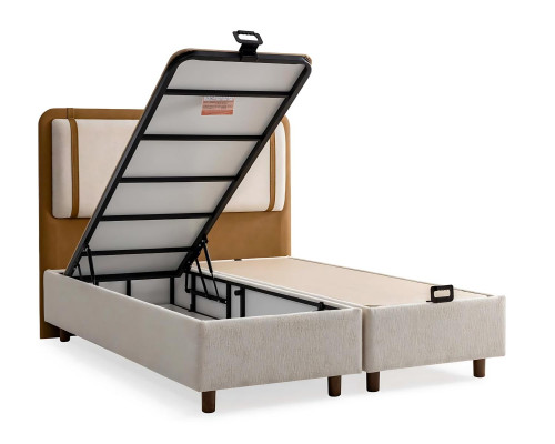 Neutrálne orechy premenia posteľ na viacúčelovú.