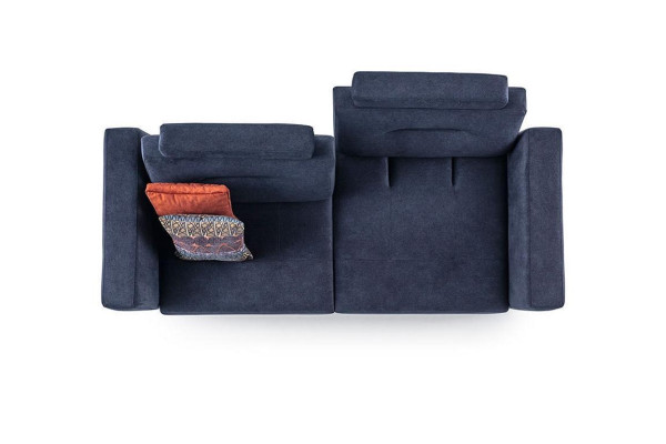  3-Sitzer Grau Modern Design Luxus Stoffsofa Wohnzimmer Dreisitzer Sofa